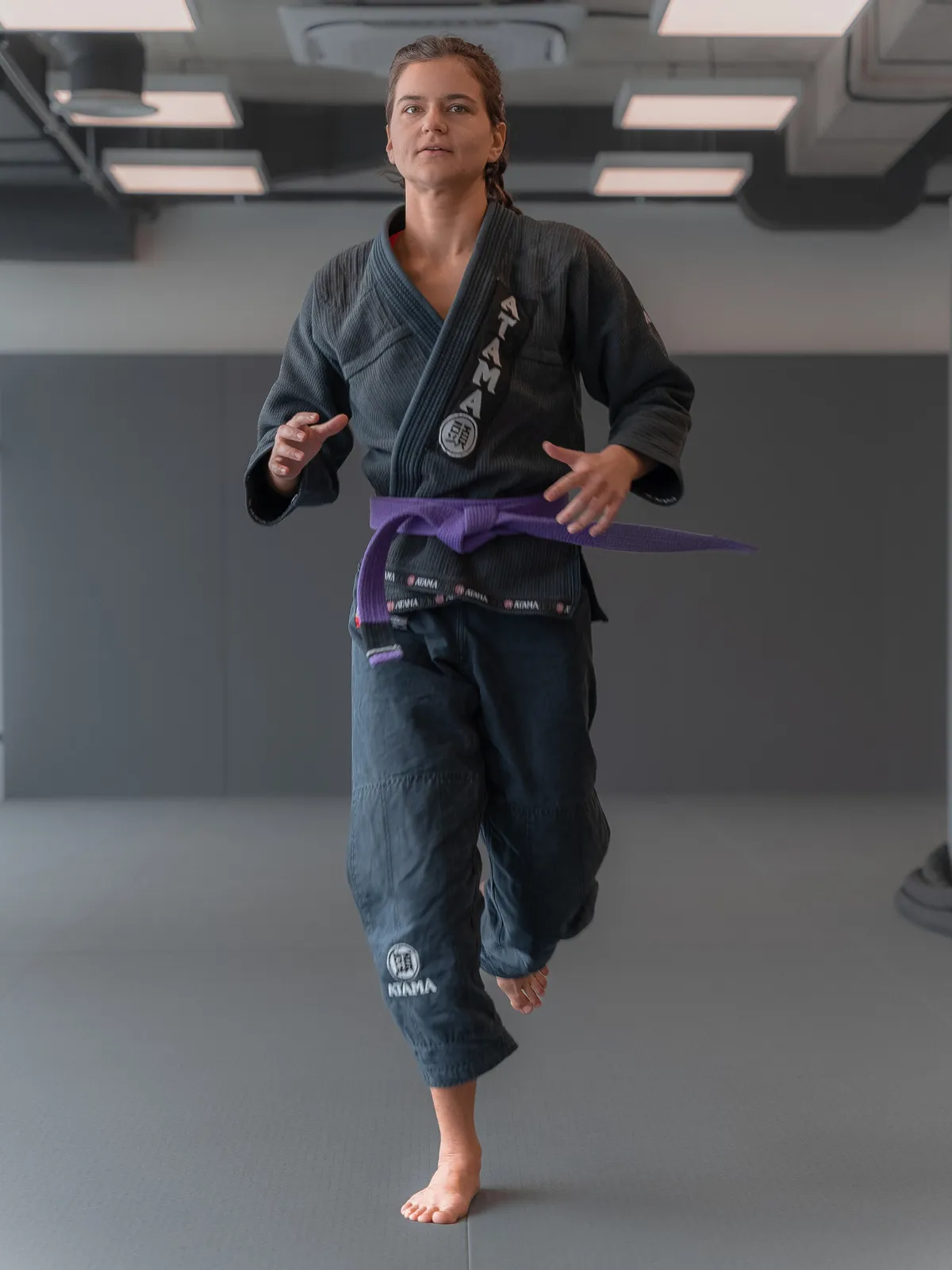 Gi training session for adult BJJ athletes